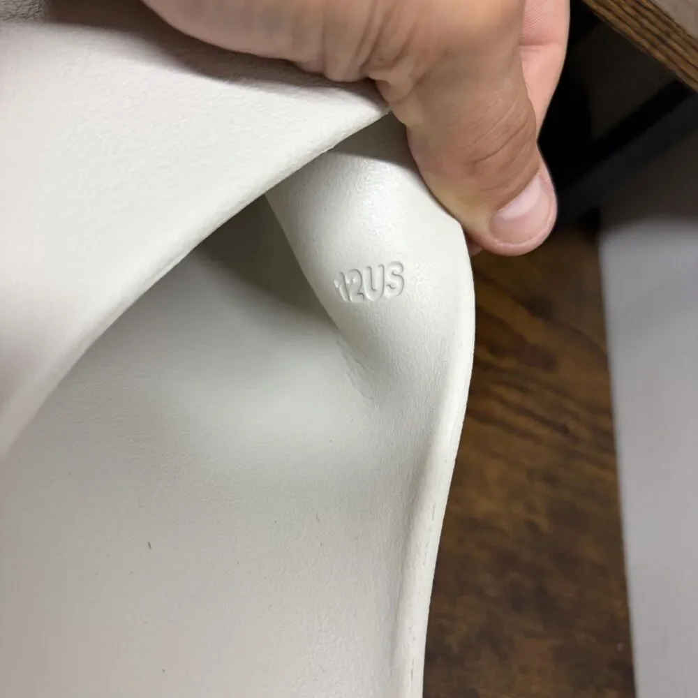 Size 12 - Men's YZY Yeezy YS-01 Cream Foam Slides Sandals